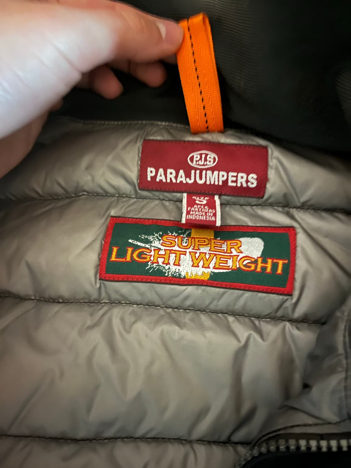 파라점퍼스 경량패딩 s 상품이미지3
