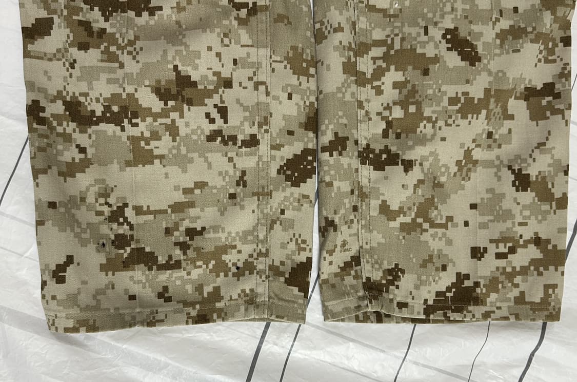 미해병대 데저트 마펫 전투복 바지 하의 (S/S) (S) 상품이미지7