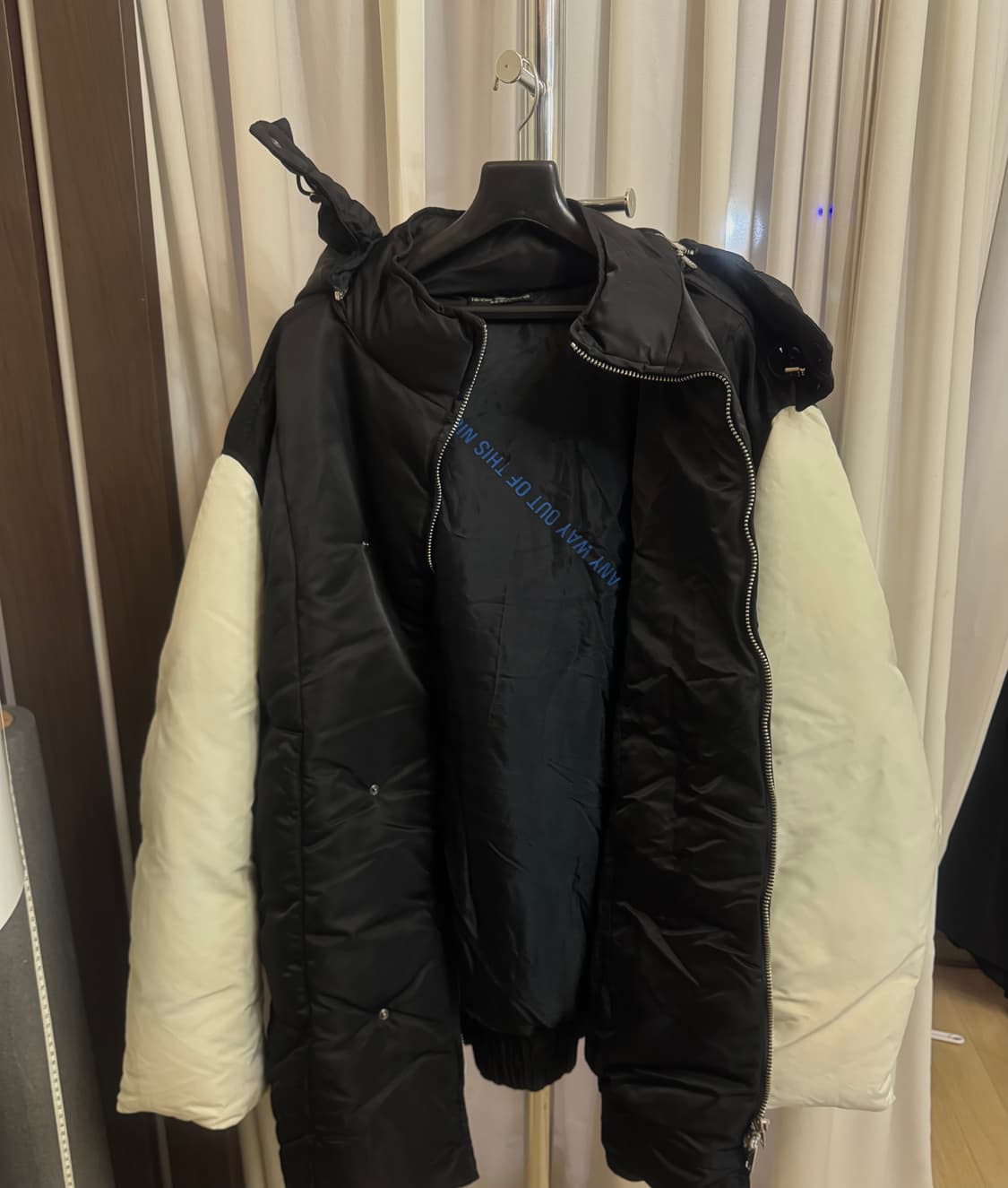 raf simons big feathers duck down coat 상품이미지4