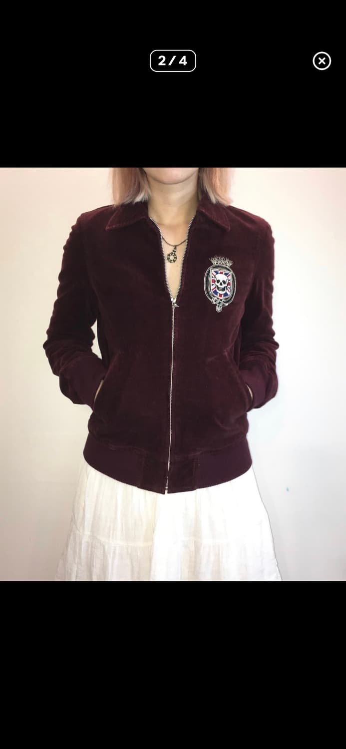 (구매) 히스테릭글래머 자켓 버건디 상품이미지3