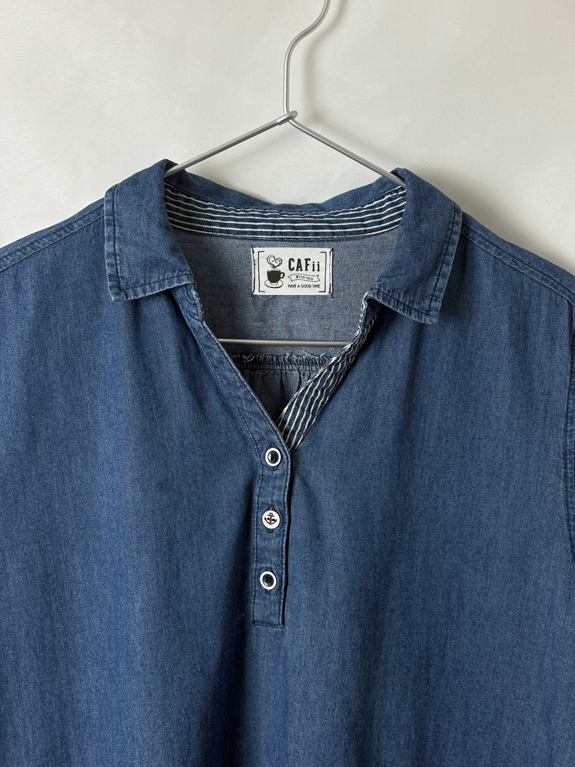 빈티지 데님 원피스 상품이미지6