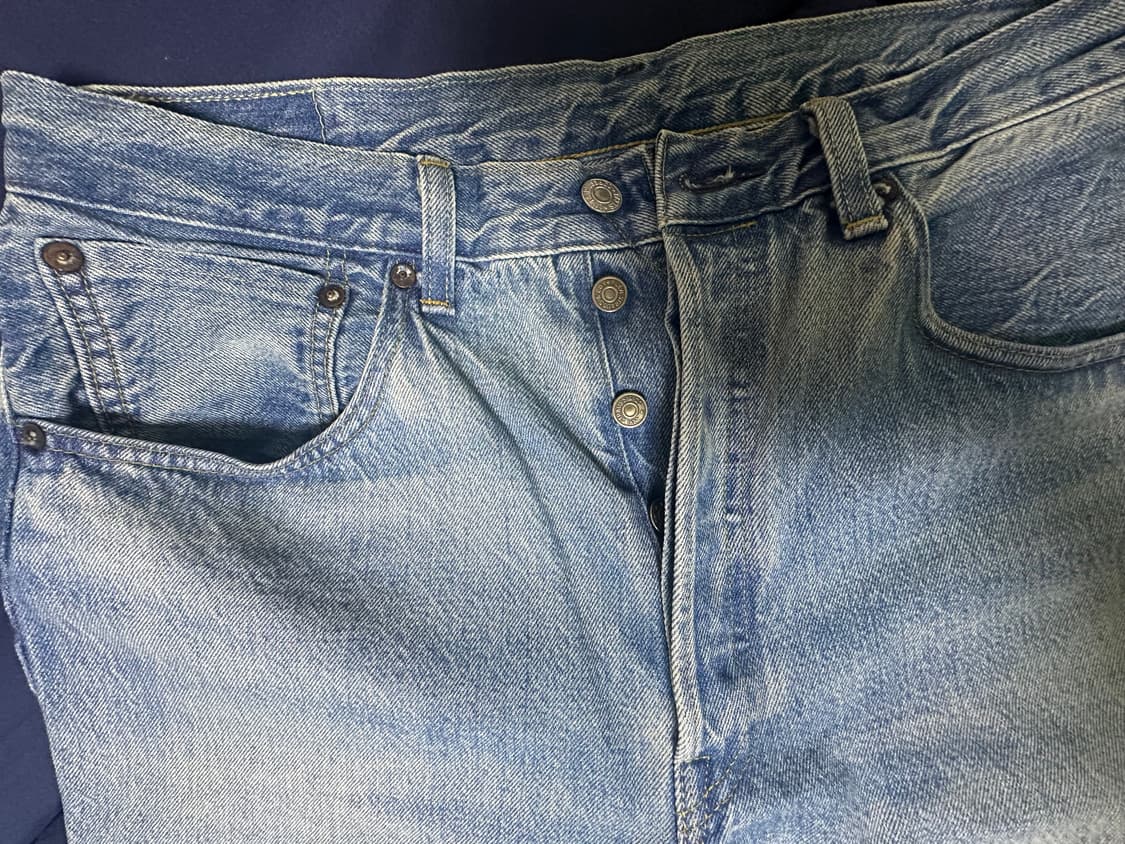 리바이스 501 LVC 1955 블랙잭 32x32 (레어) 상품이미지4