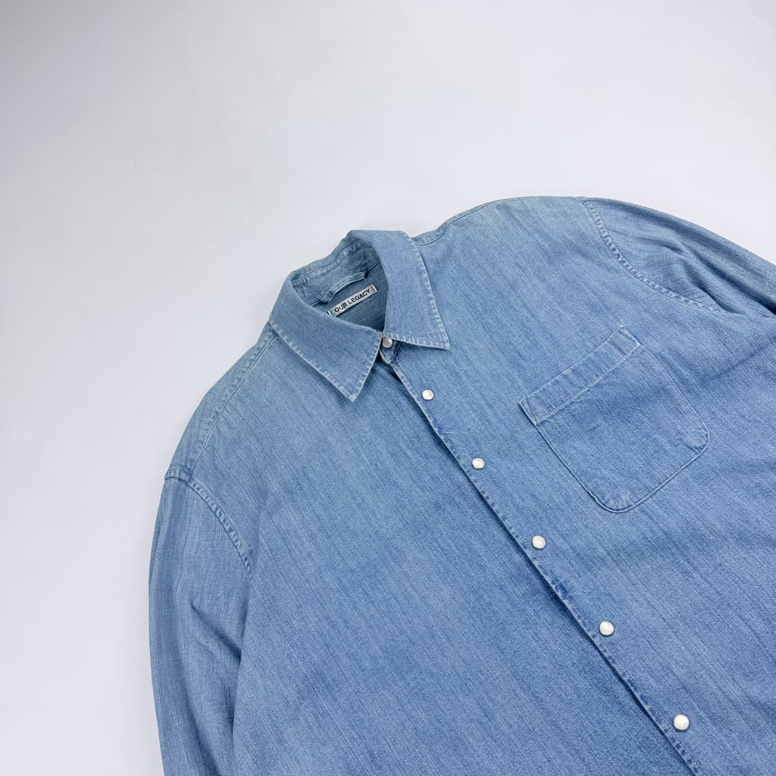 아워레가시 어보브 데님셔츠 48 상품이미지2