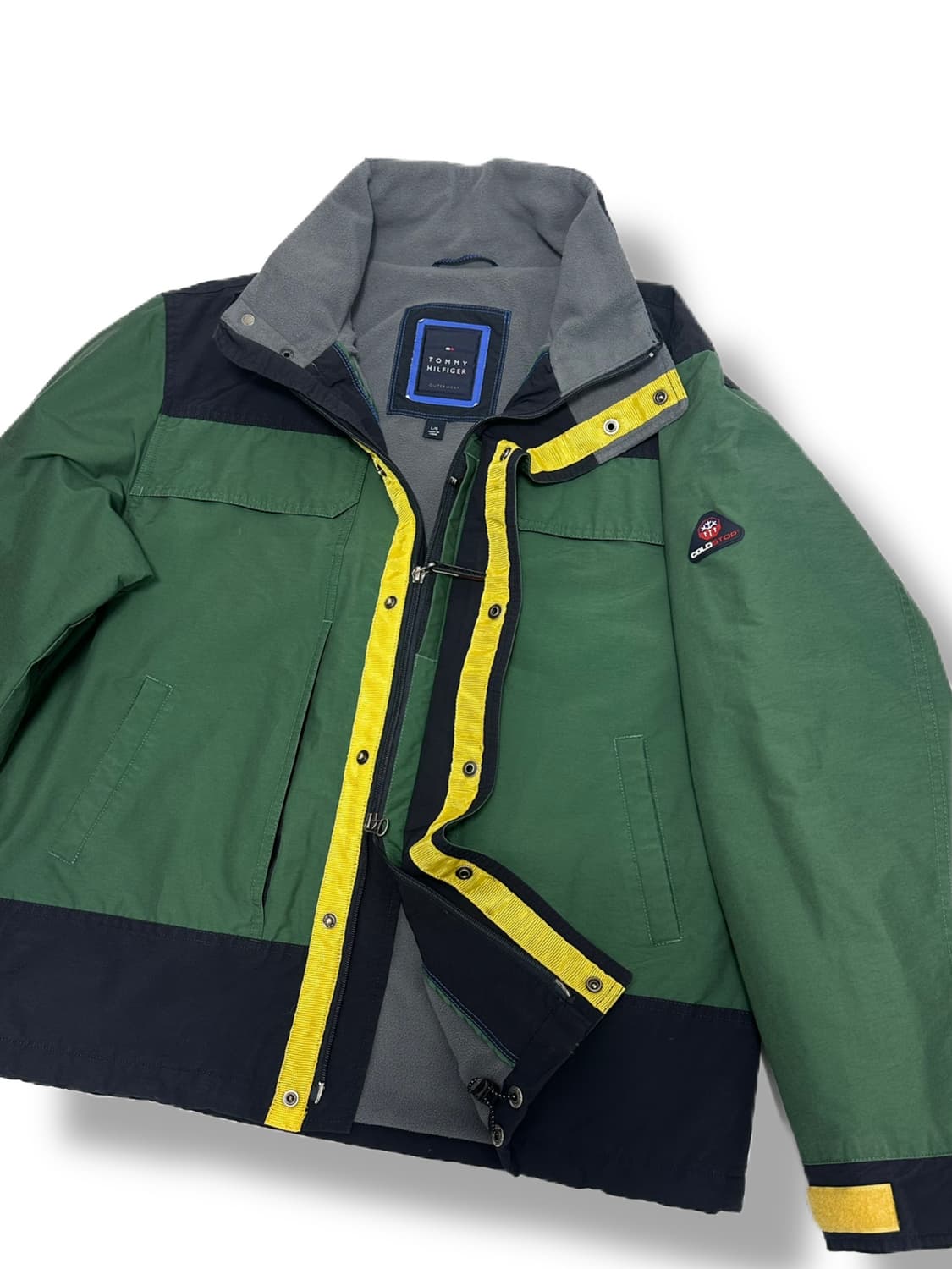 타미힐피거 올드스쿨 기모 바람막이 자켓 고프코어 아웃도어 상품이미지2