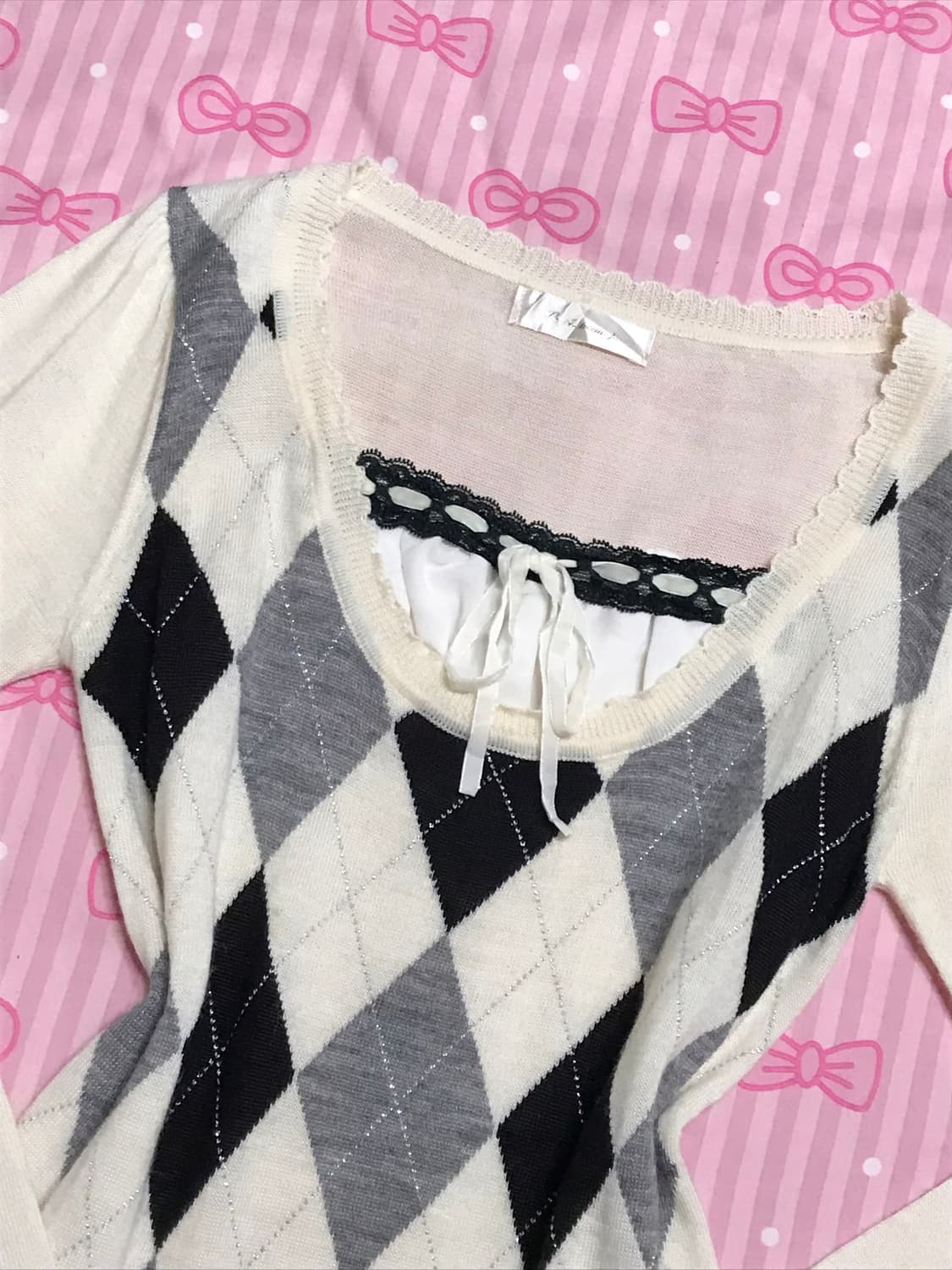 아가힐 레이어드 니트 로걀 히메갸루 공겜 상품이미지2