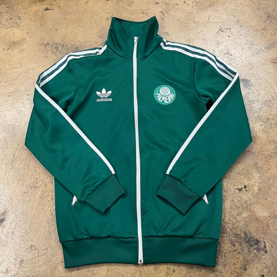 [정품/95] 아디다스 팔메이라스 트랙탑 져지 그린 b16 상품이미지2