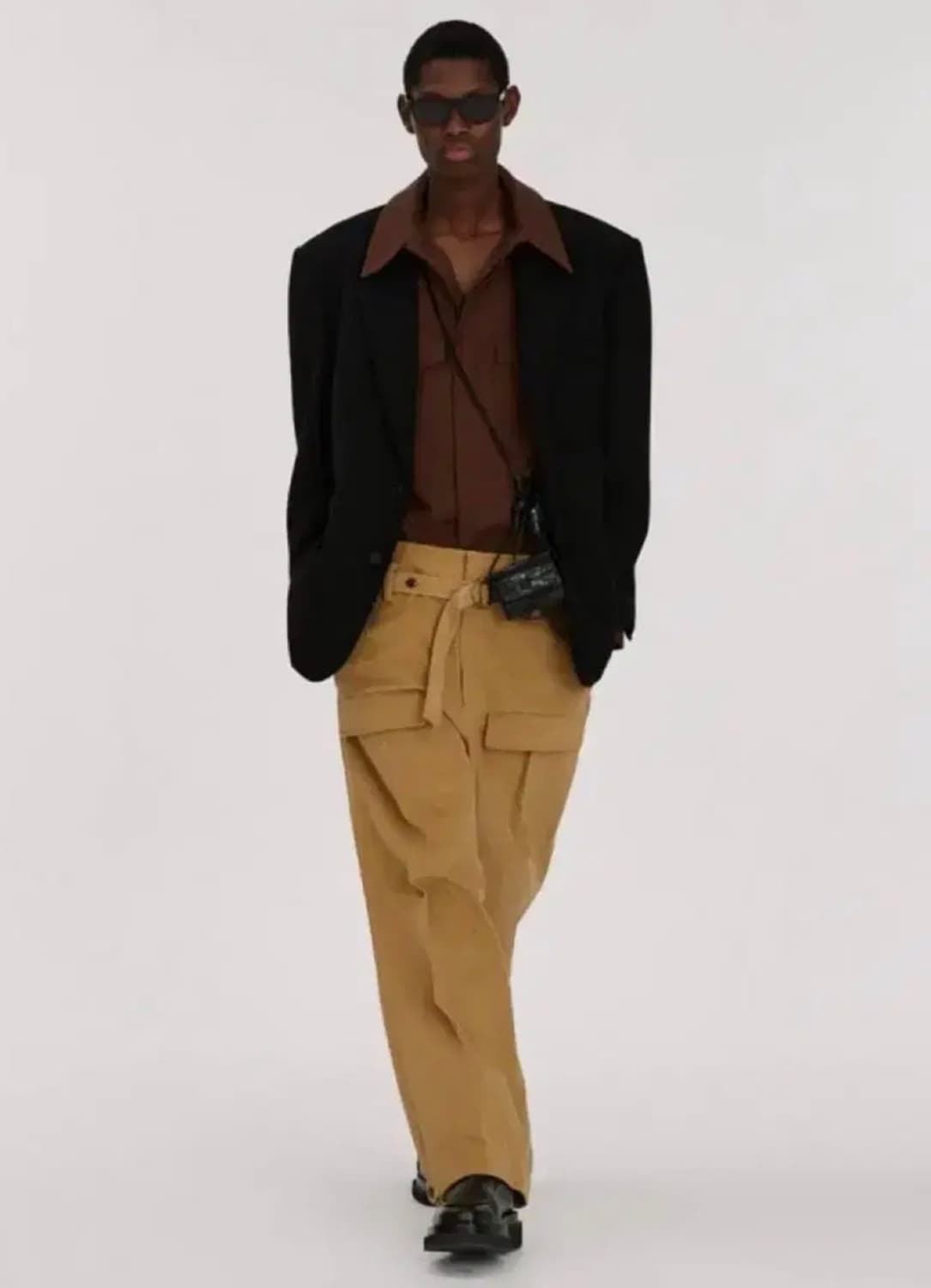 RECTO 베이지 카고팬츠 L 상품이미지2