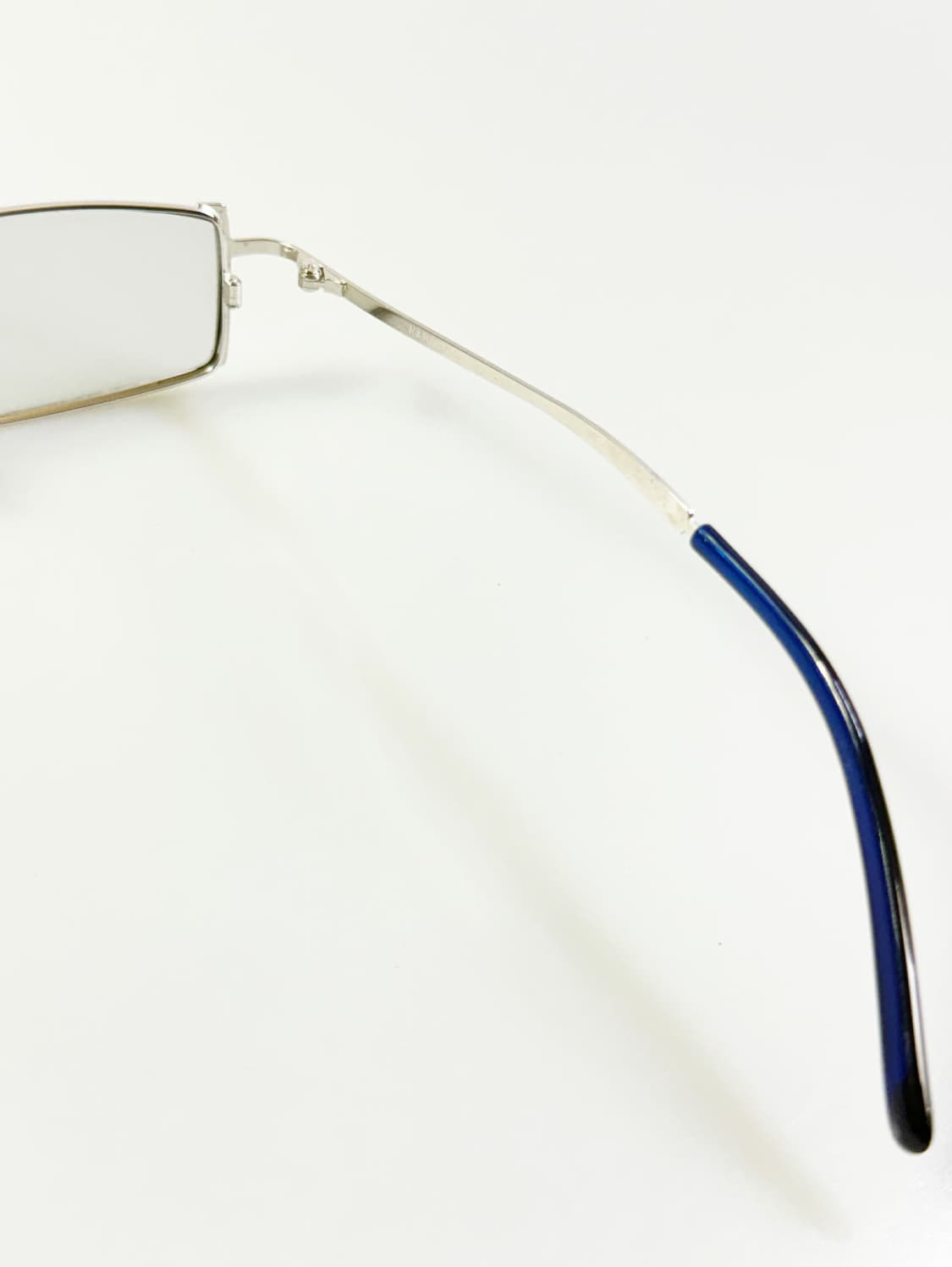 R&B EYEWEAR 실버 슬림 스퀘어 메탈 빈티지 안경 상품이미지6