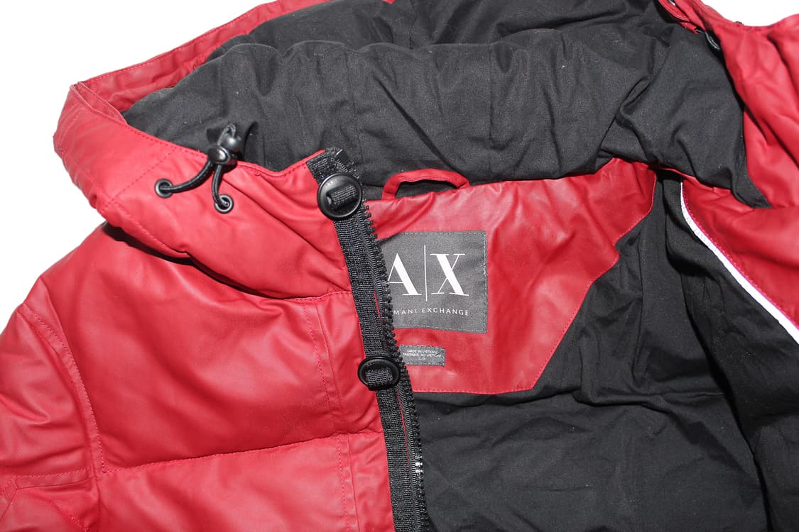 1990s 아르마니익스체인지 아카이브 왁스드 푸퍼 패딩 자켓  상품이미지5
