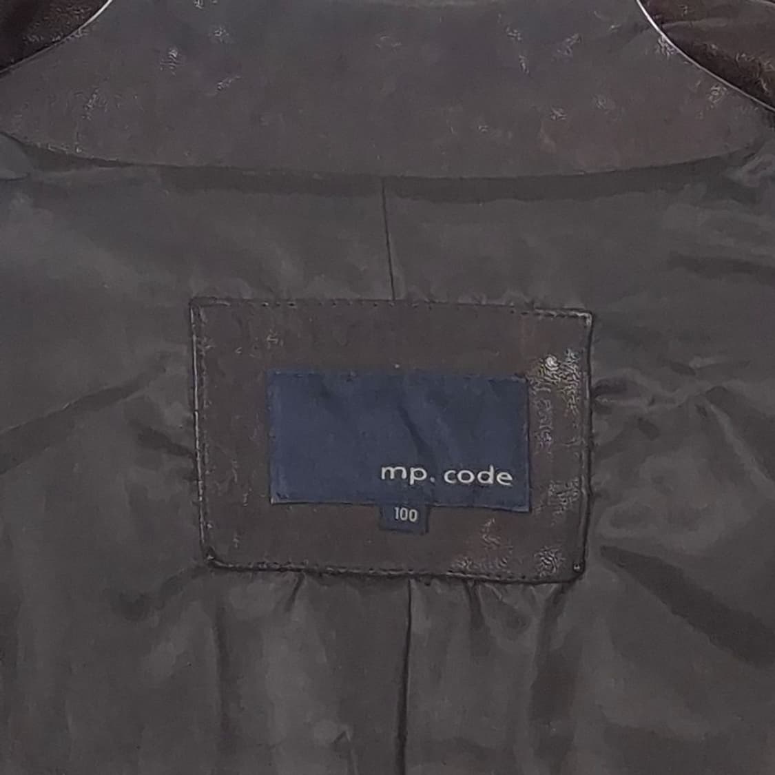 엠피코드 천연 양가죽 싱글 라이더 자켓 브라운 L 상품이미지6