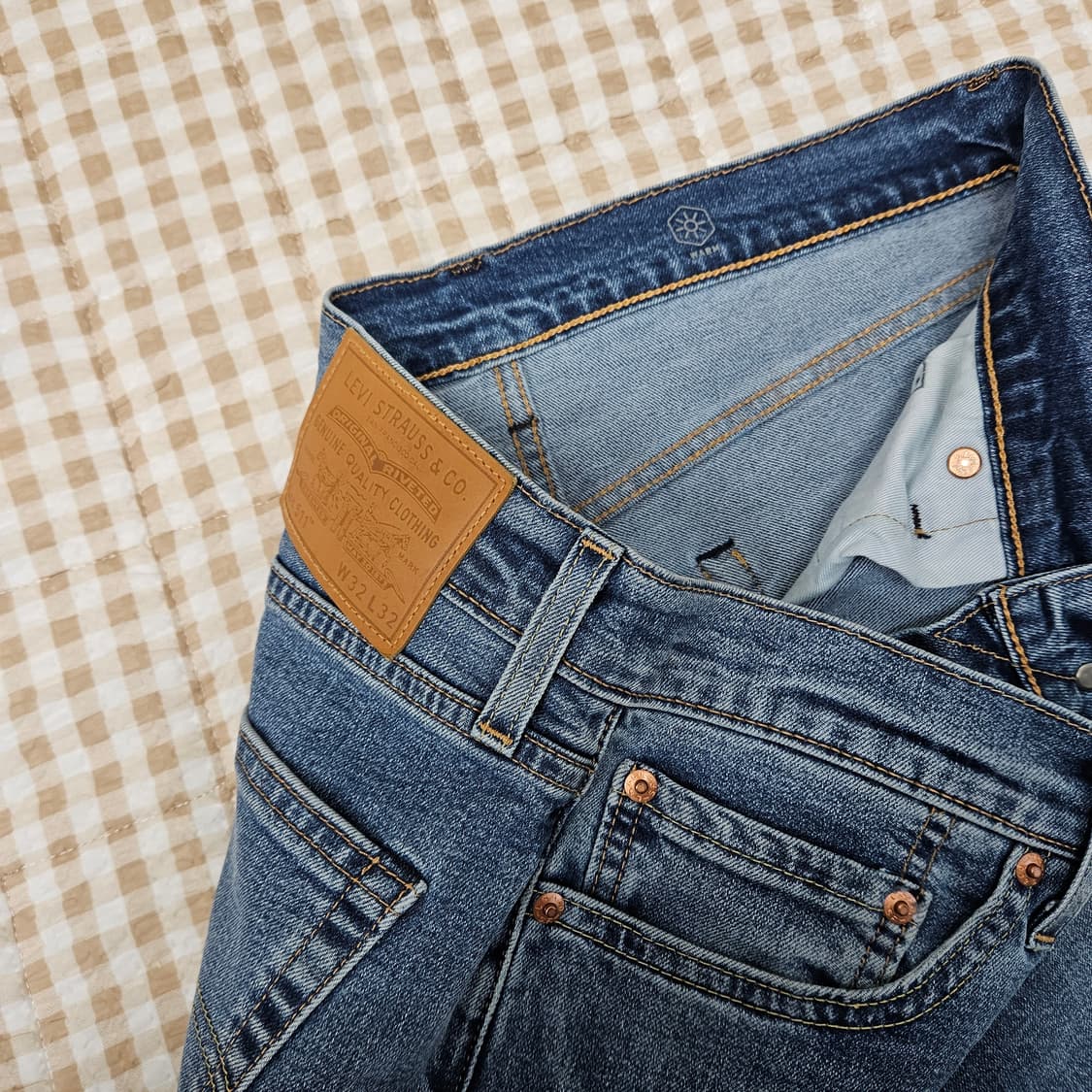 리바이스 511 데님 스판 청바지 남자32 상품이미지2