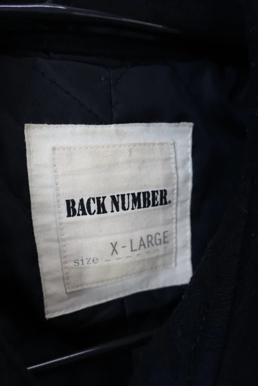 BACK NUMBER Double Breasted Coat 상품이미지5