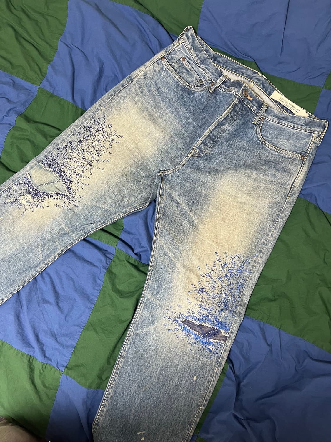 [판매] 캐피탈 몽키시스코 14oz 데님 38 상품이미지1