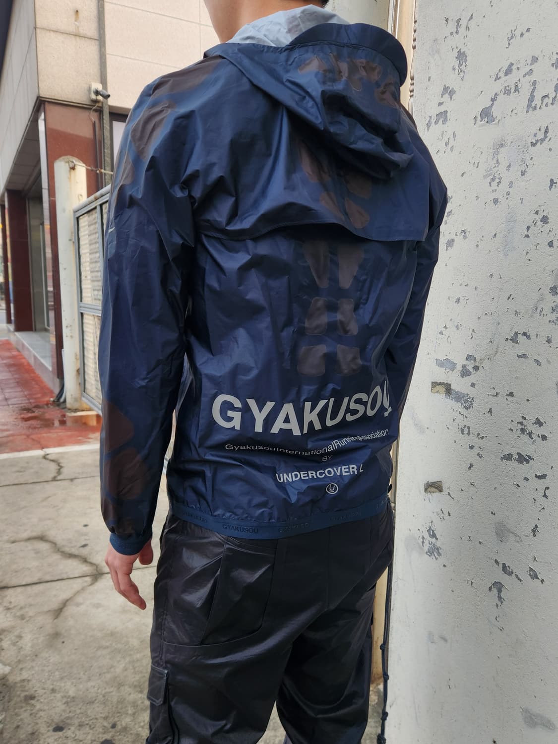 나이키x언더커버 갸쿠소우 2 in 1 메쉬 러닝 자켓 상품이미지4