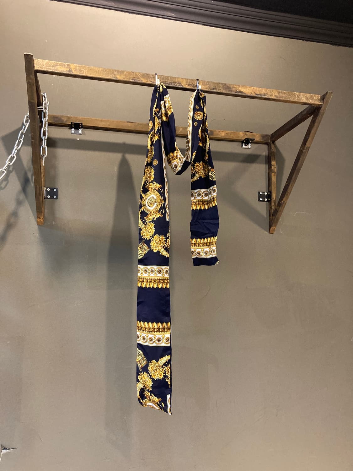 패턴드 타이 스카프 상품이미지1