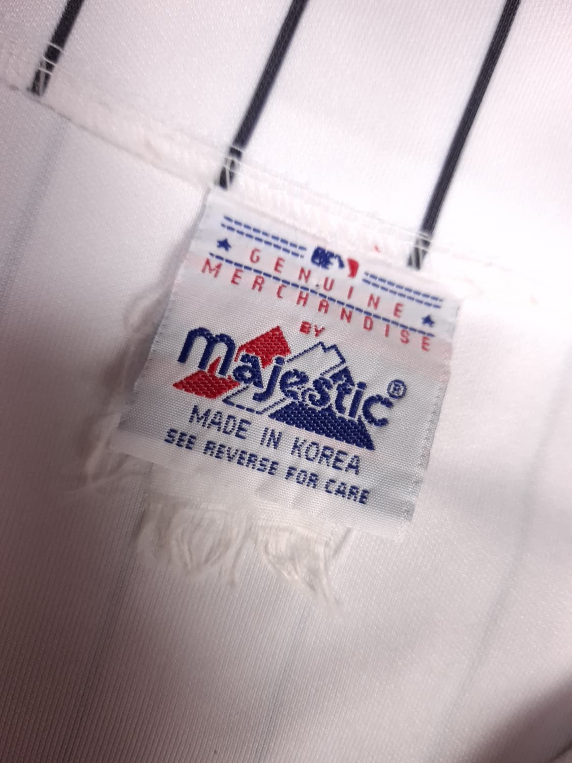 오리지날 90's 마제스틱 뉴욕양키스 져지 상품이미지2