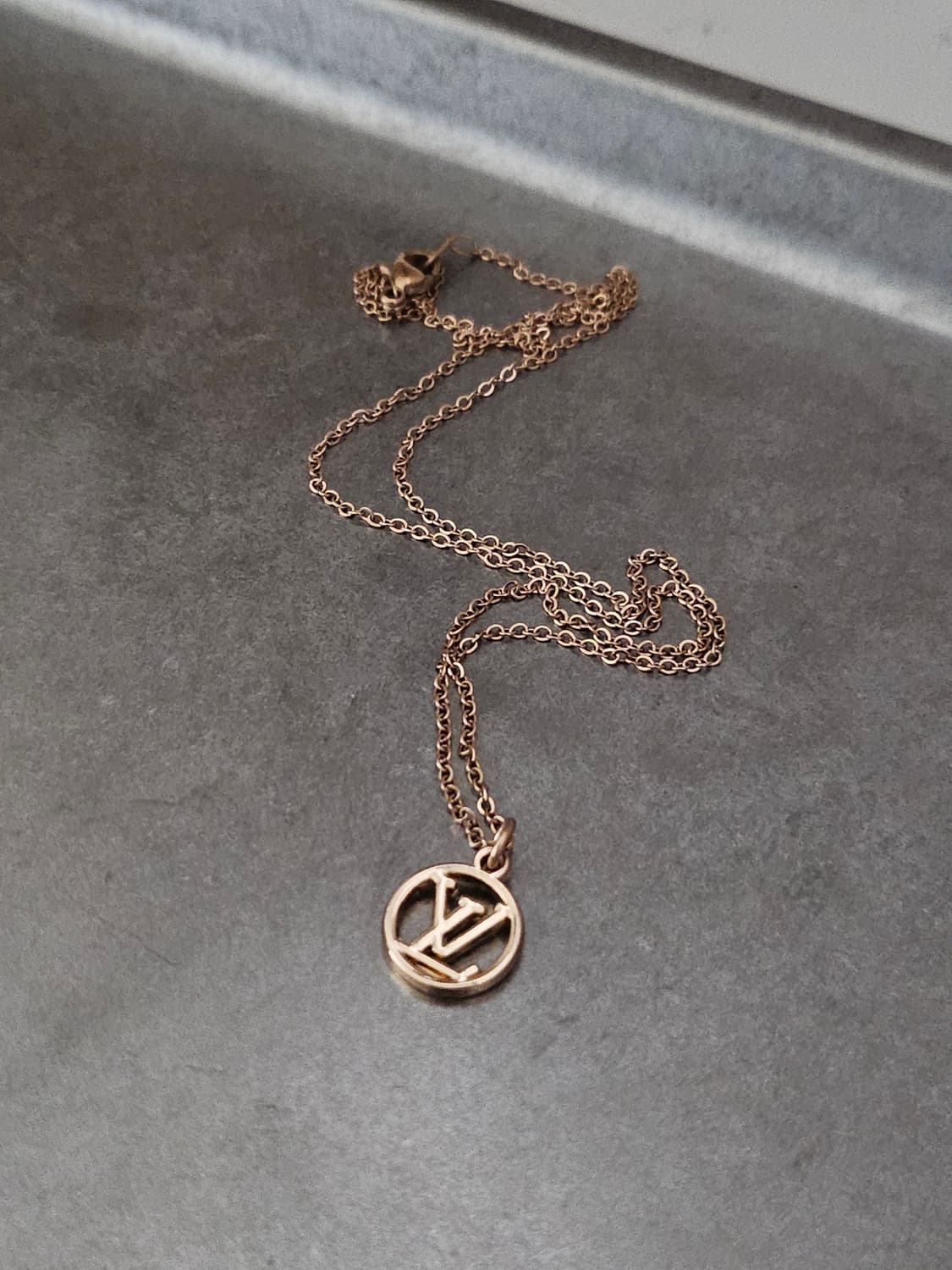 64 루이비통 빈티지 정품 목걸이 업사이클링 써지컬체인 상품이미지1