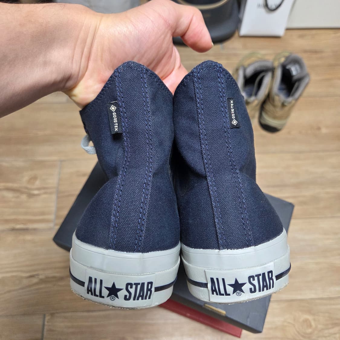 260 컨버스 X 나나미카 올스타 하이 고어텍스 다크네이비 / 방수 상품이미지8