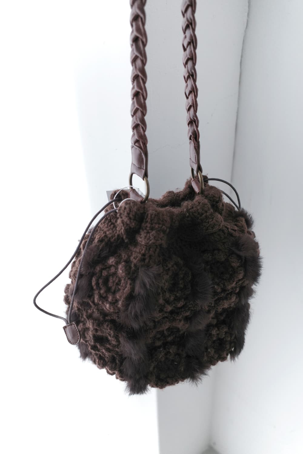 fur knit bag 상품이미지3