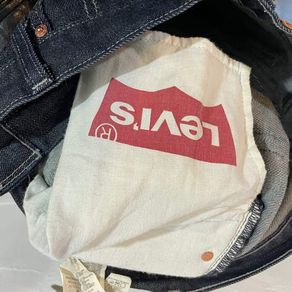 리바이스 504 생지 데님팬츠 상품이미지8