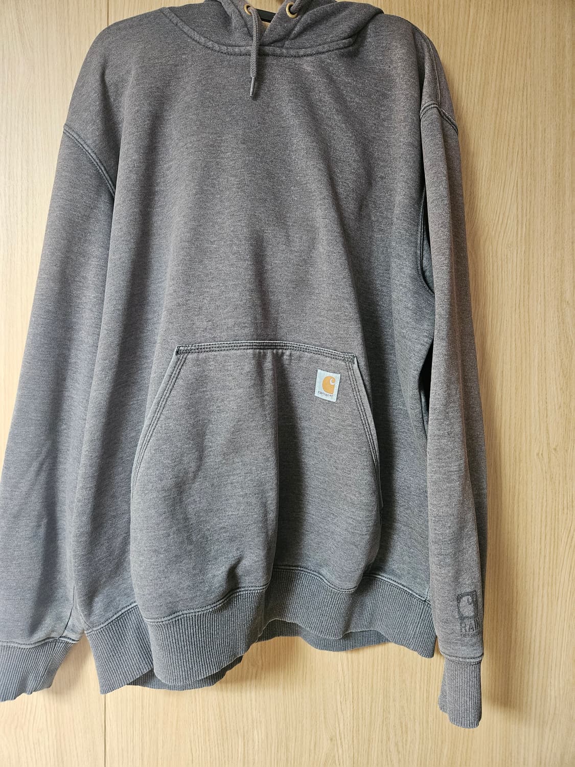 칼하트 그레이 후드티 상품이미지1