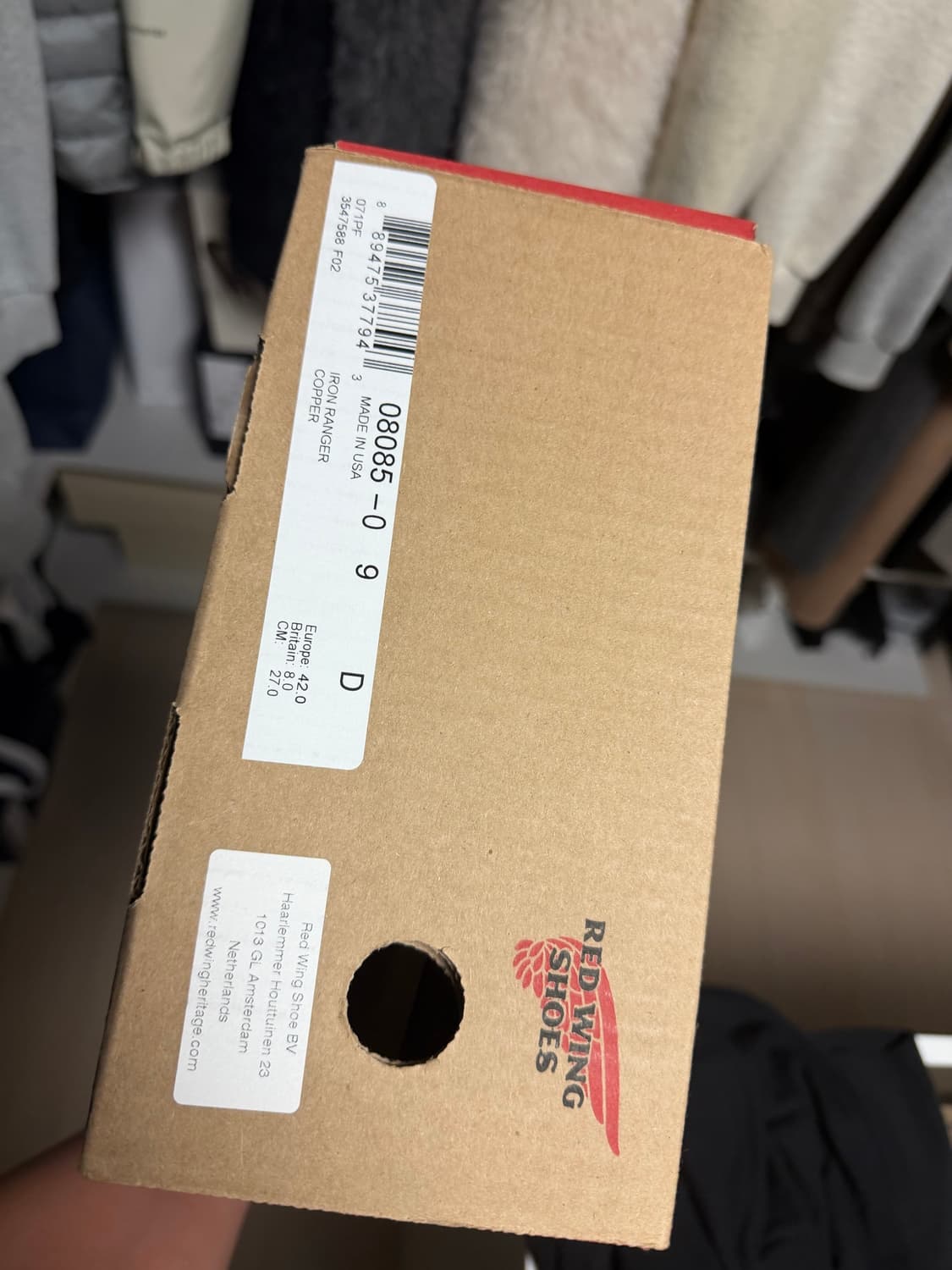 레드윙 8085 270팝니다 상품이미지5