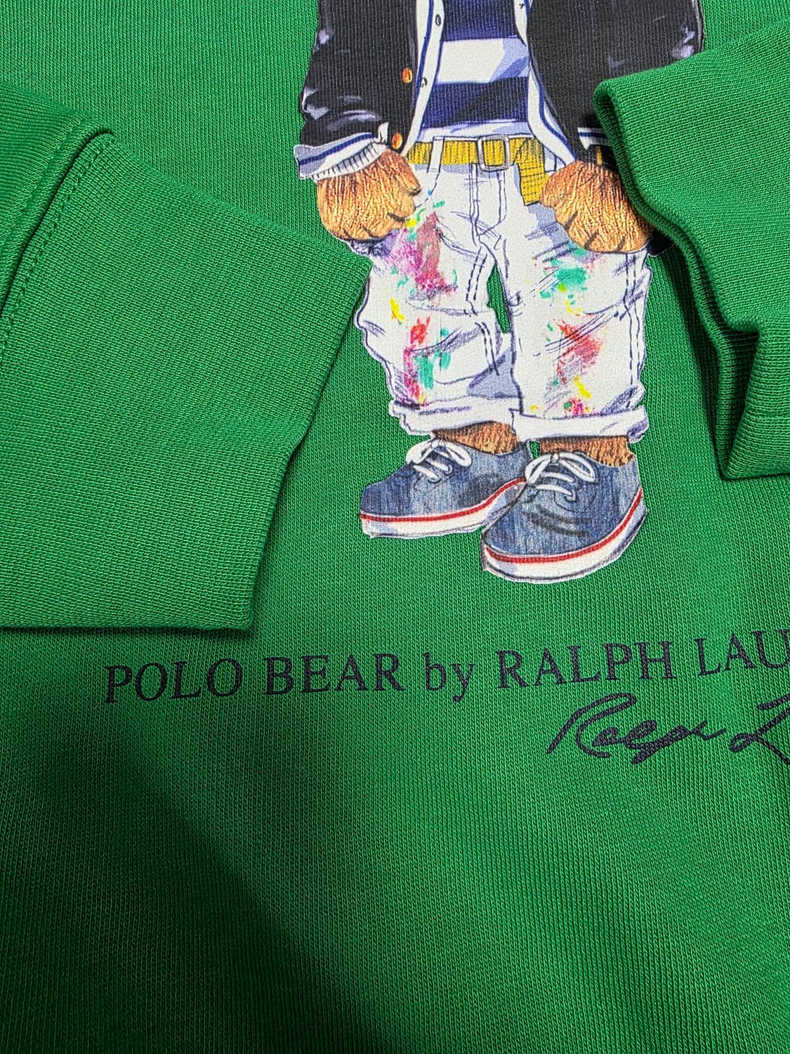 폴로 베어 맨투맨 곰돌이맨투맨 M 100 새상품급 상품이미지4