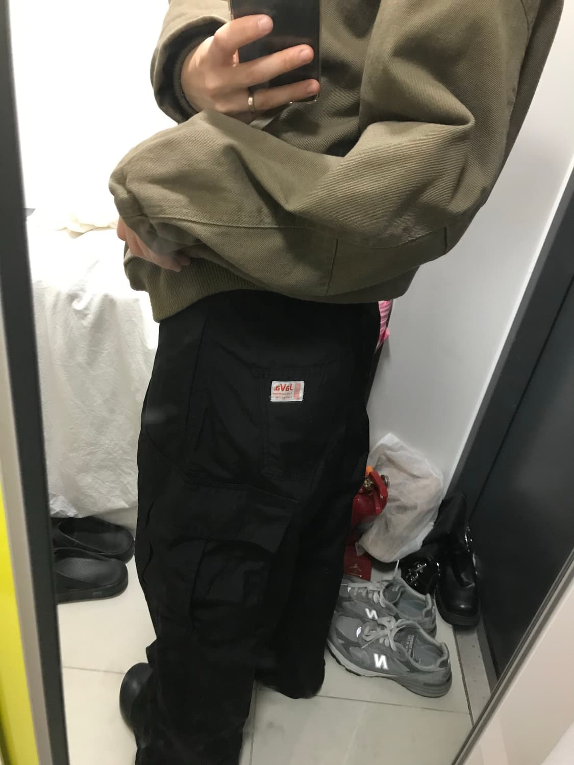 빈티지 JAVA 나일론 카코팬츠 상품이미지1