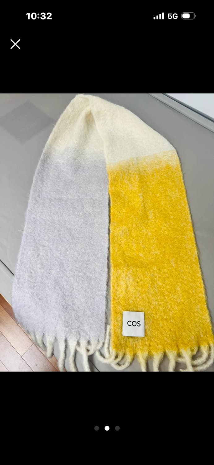 COS 코스 아크네맛 오버사이즈 모헤어머플러  상품이미지3