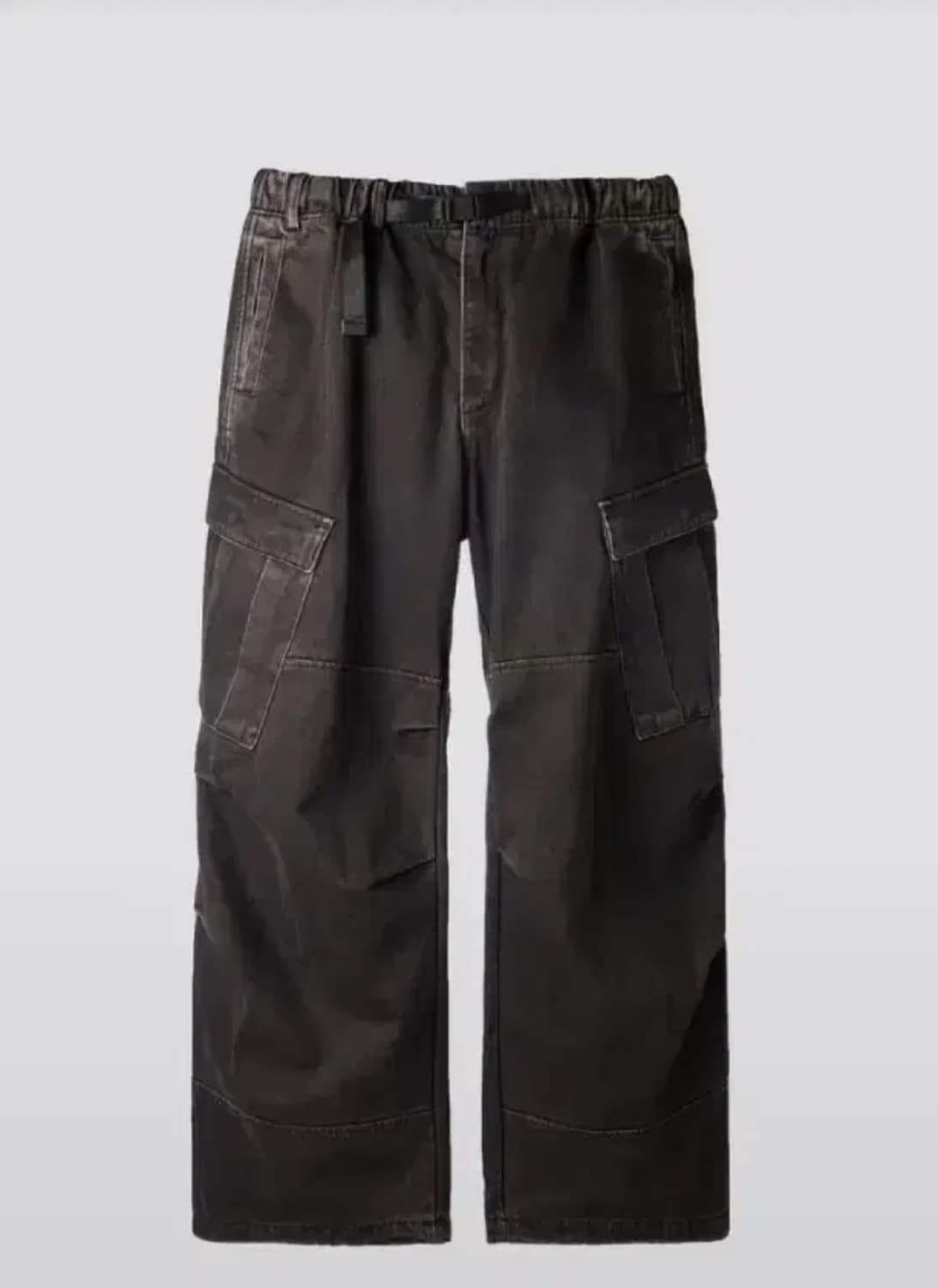 2) 해칭룸 밀팬츠 워시드 블랙 상품이미지1