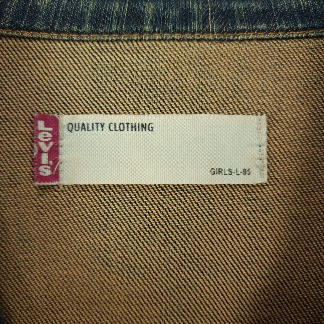 [리바이스] 쓰리버튼 빈티지 데님 블레이저 자켓 M19018 상품이미지7