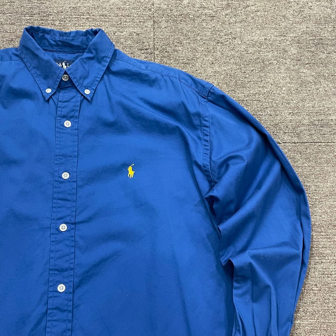(L) POLO 폴로 랄프로렌 솔리드 셔츠 블레이크 상품이미지5