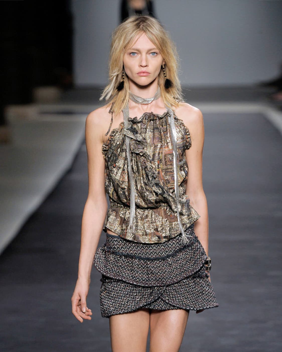 이자벨마랑 2010S/S 루렉스 드레이프 탱크탑 상품이미지2