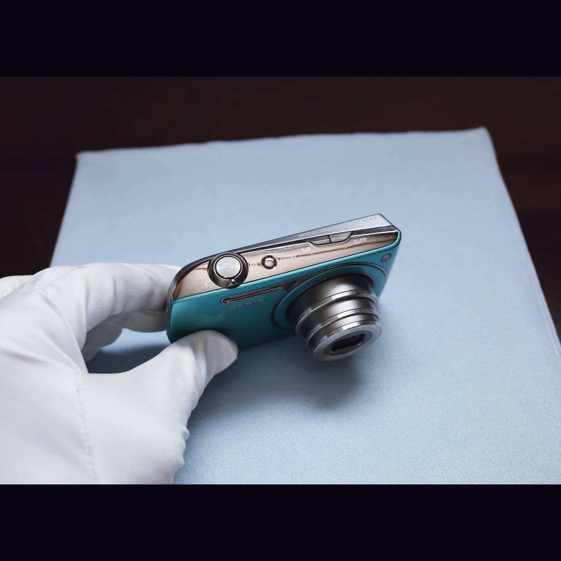 레어<A+급><아일릿모카>카시오 z2300 민트그린 빈티지 디카 상품이미지5