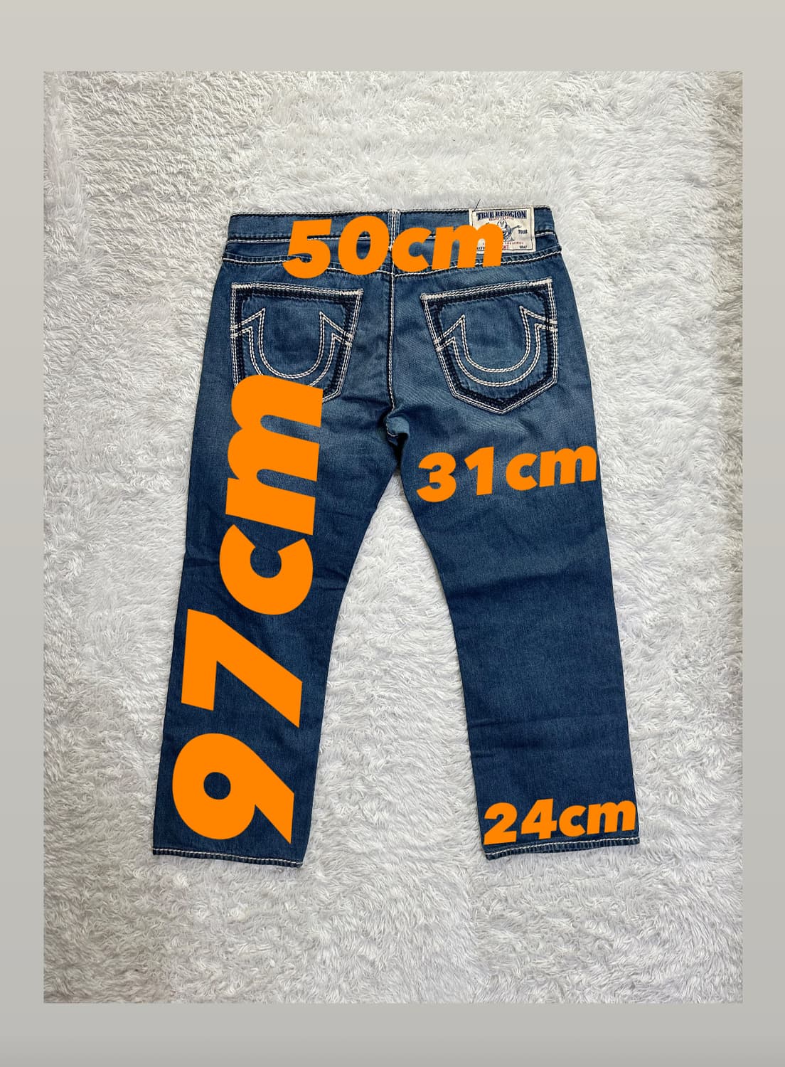 트루릴리전 청바지 36 스트레이트 상품이미지2