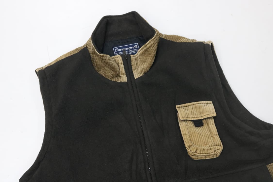 Coverage 커버리지  워크웨어 코듀로이 베스트 상품이미지3