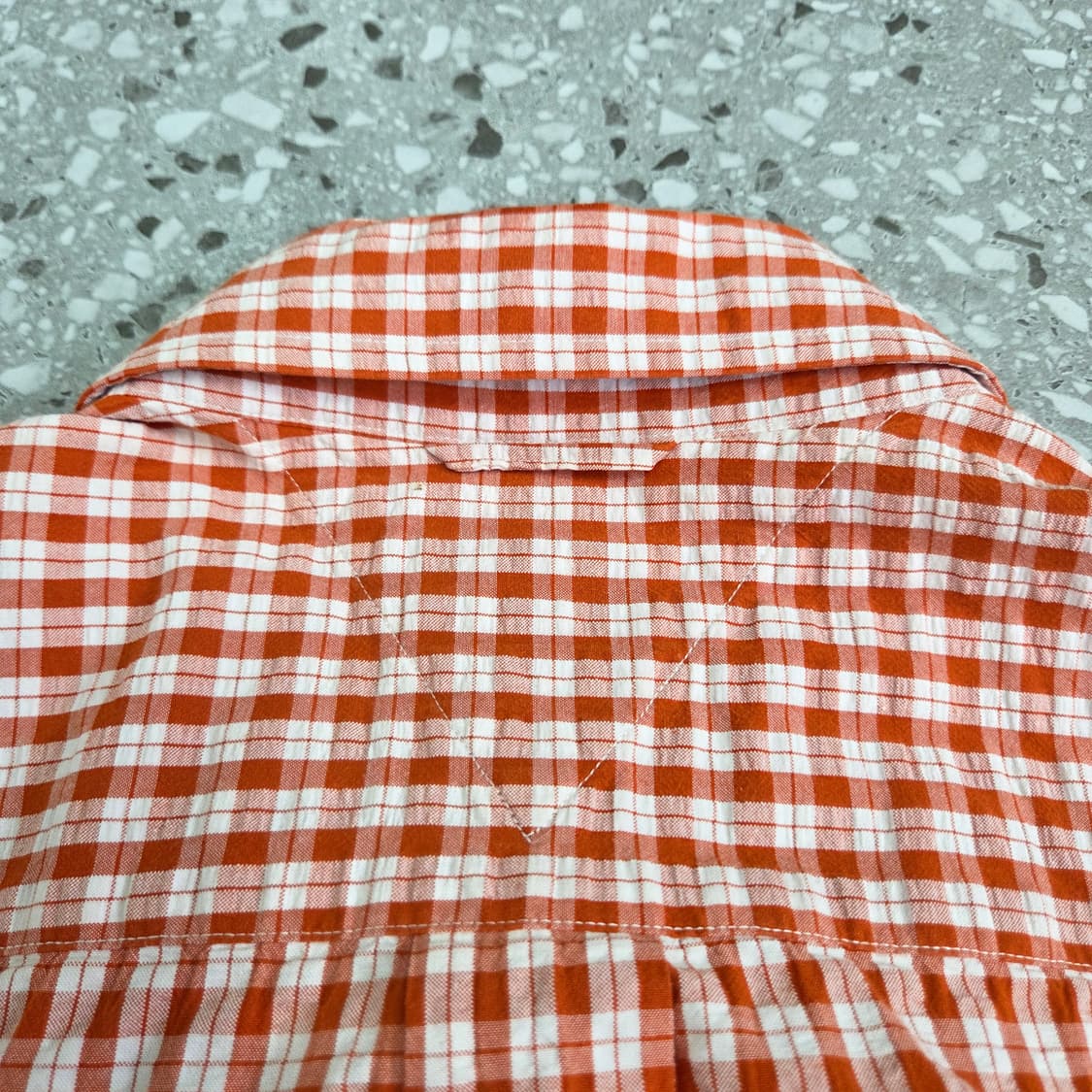 90s Vintage Tommy Hilfiger Seersucker 셔츠 상품이미지9