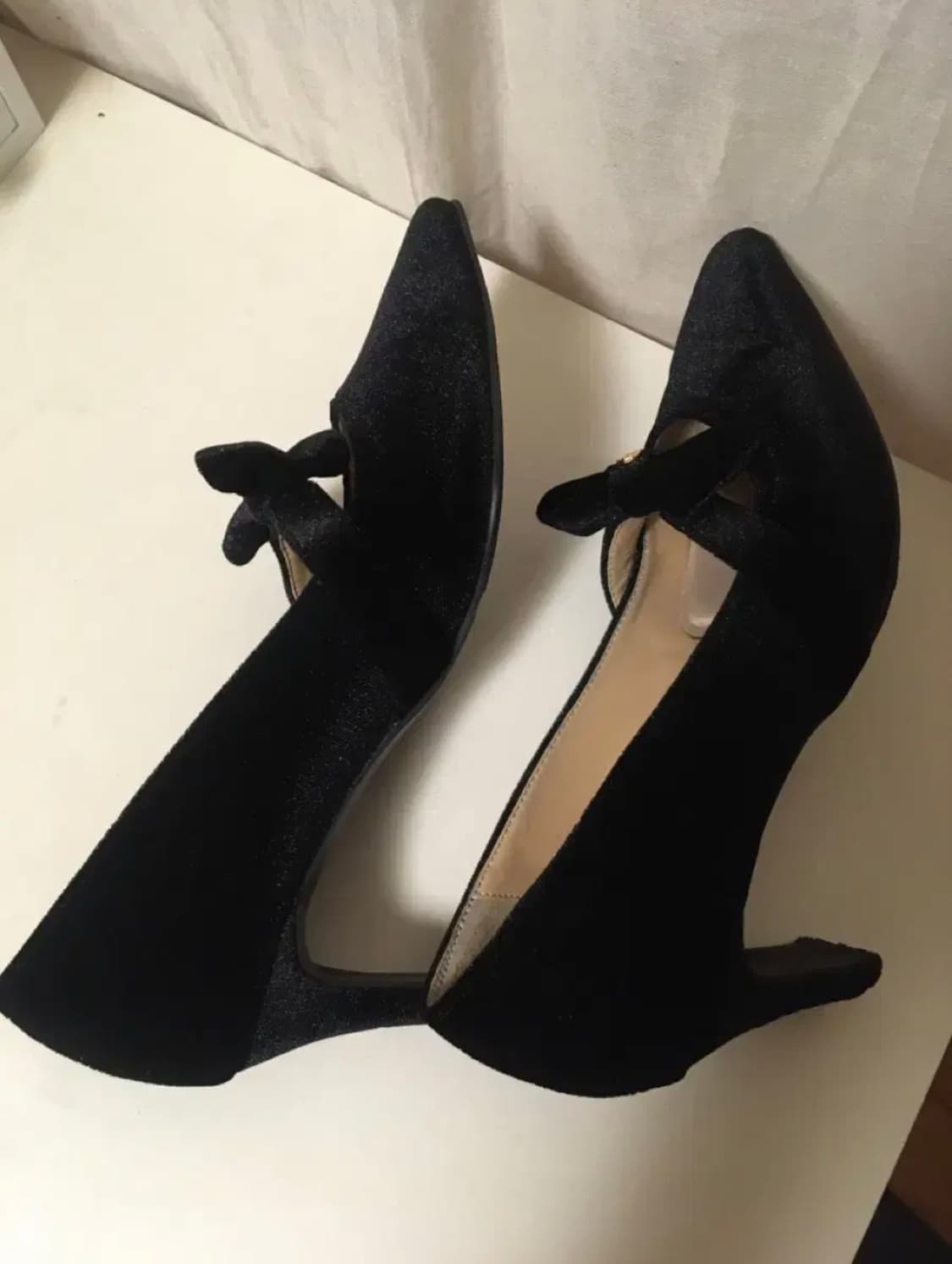 르바즈 벨벳 구두 (4센치) 230-235 상품이미지5