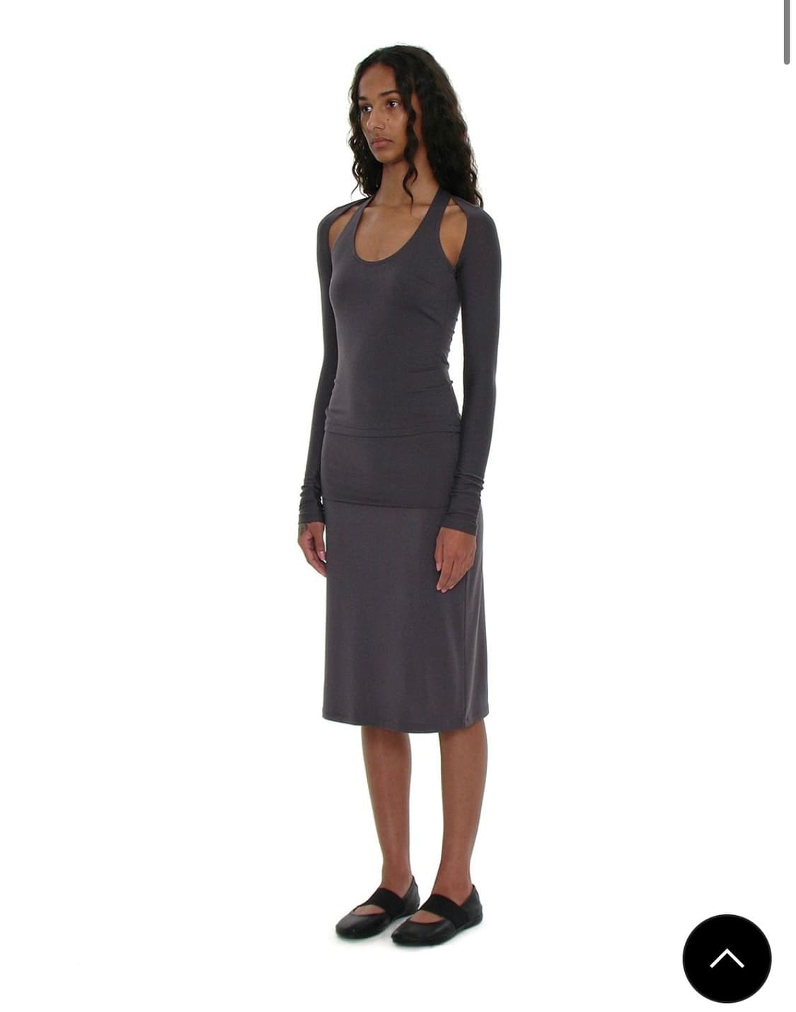 파르티멘토 JERSEY BOLERO 3 IN 1 TOP_CHARCOAL 상품이미지1