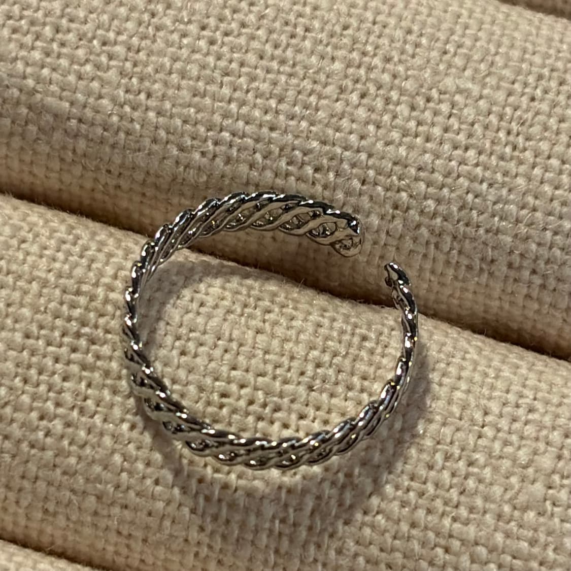 새상품 여성 신주 꽈베기 반지  상품이미지7