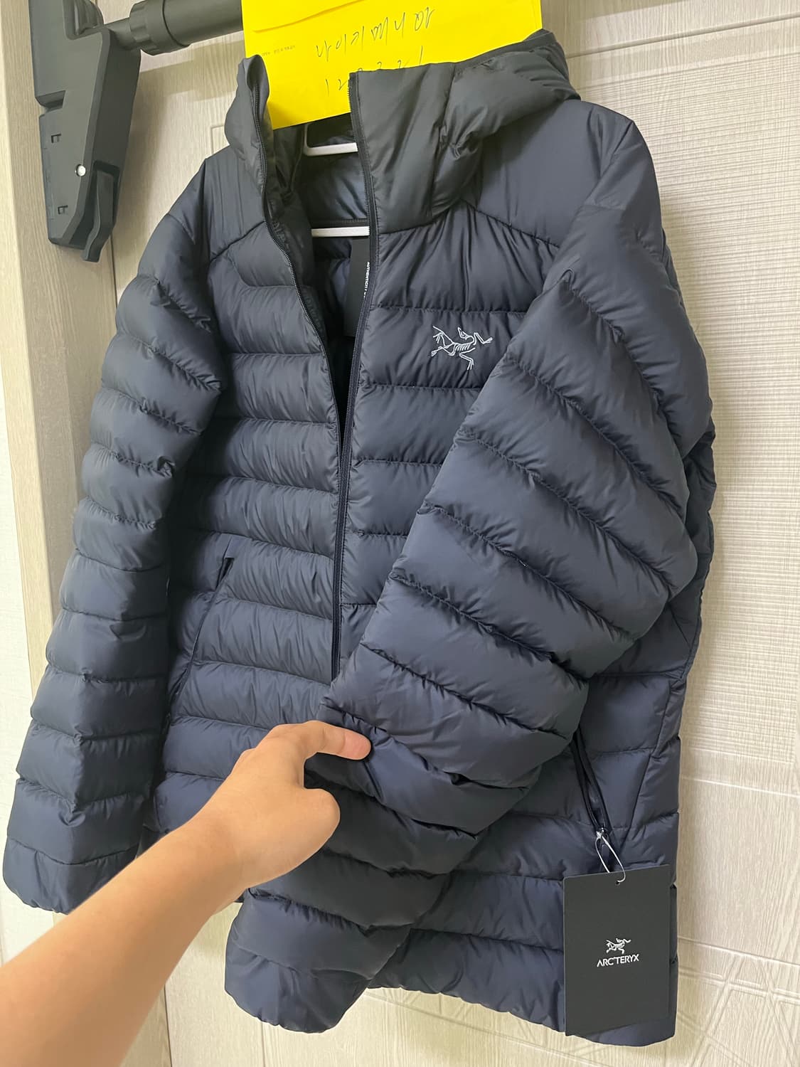 M 아크테릭스 세륨 후디 블랙사파이어 상품이미지3