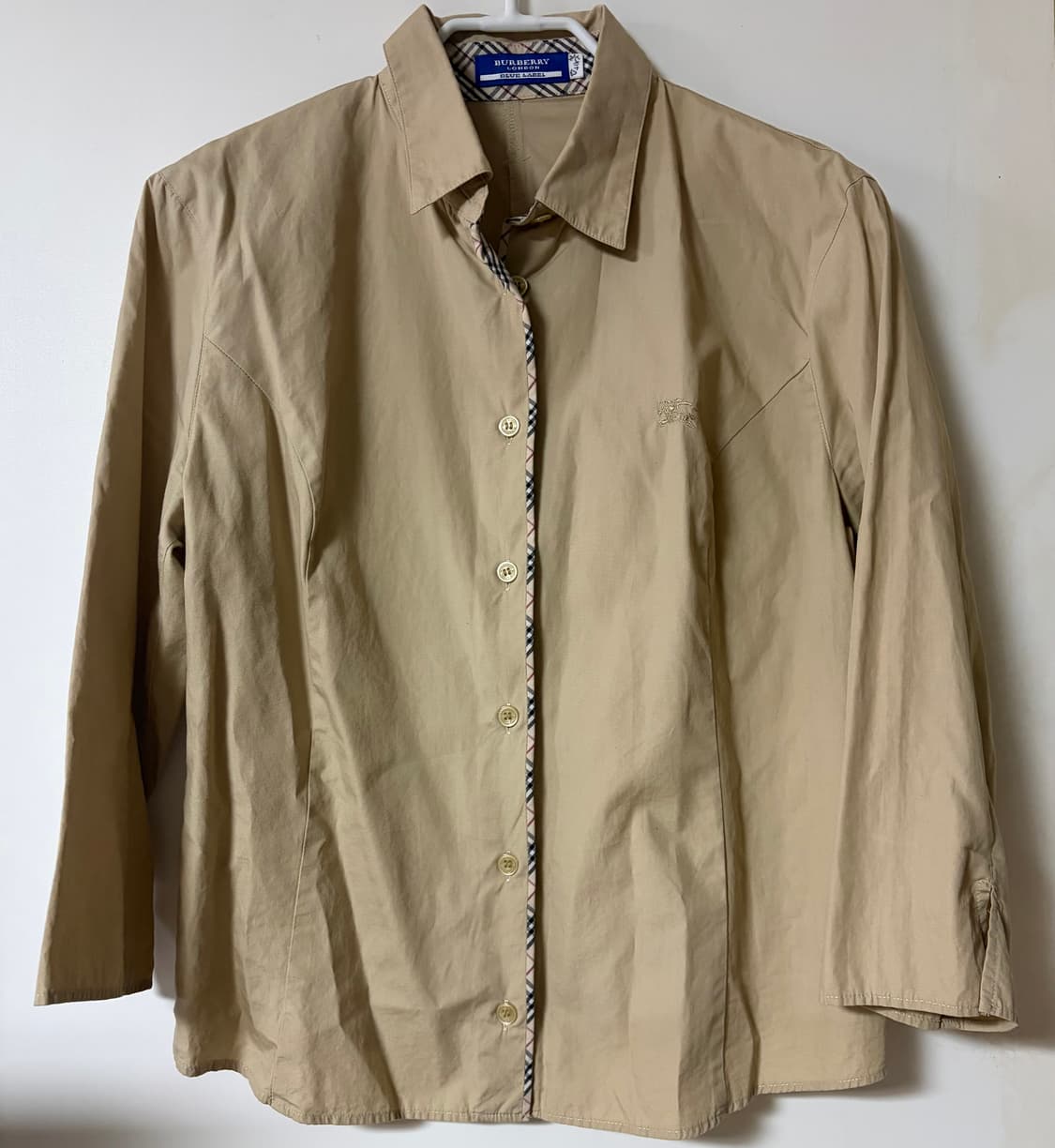 burberry 버버리 블루라벨 로고 셔츠 베이지 상품이미지1