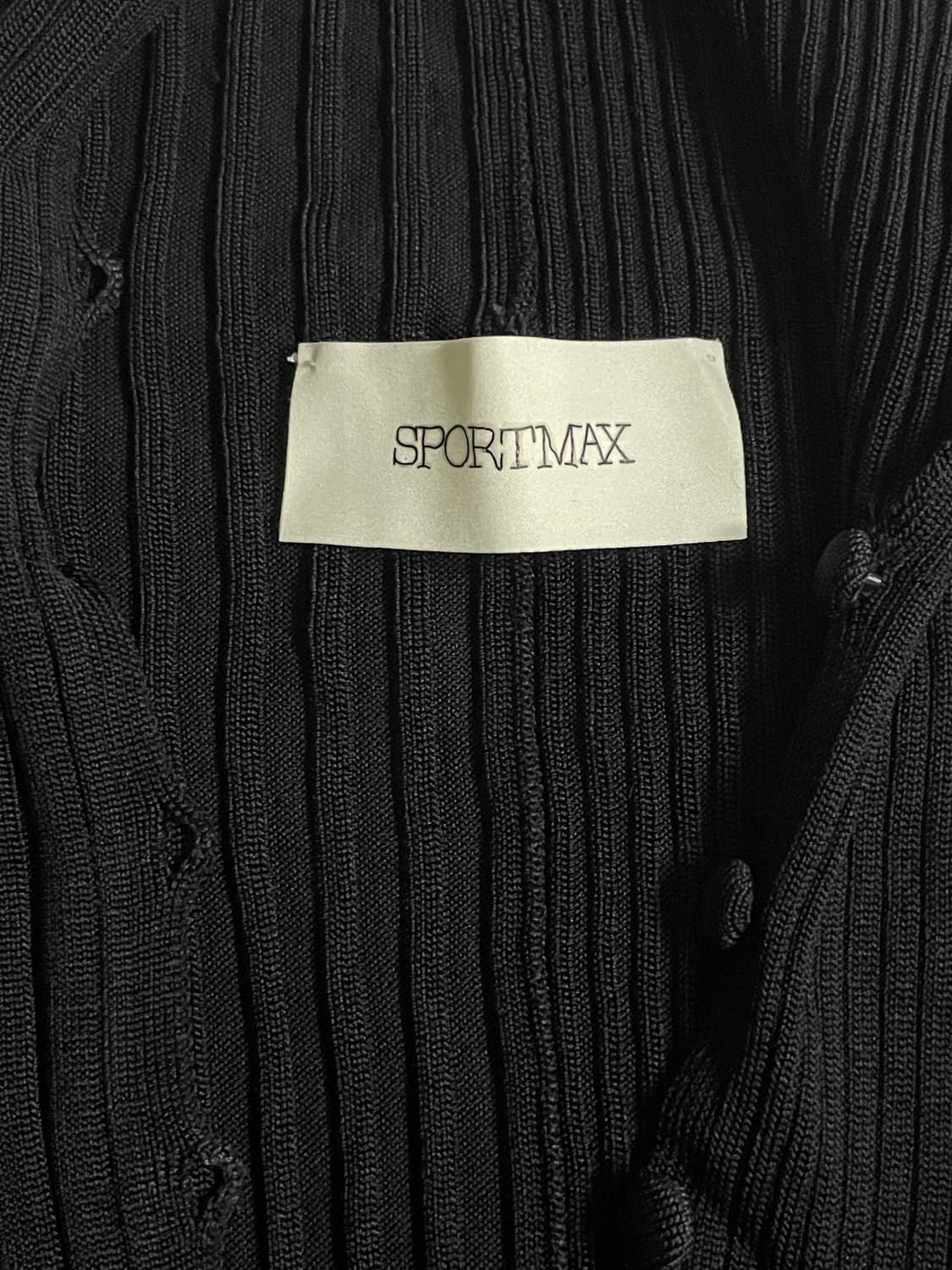 스포트막스(SPORTMAX) 민소매 골지 니트 팝니다. 상품이미지8