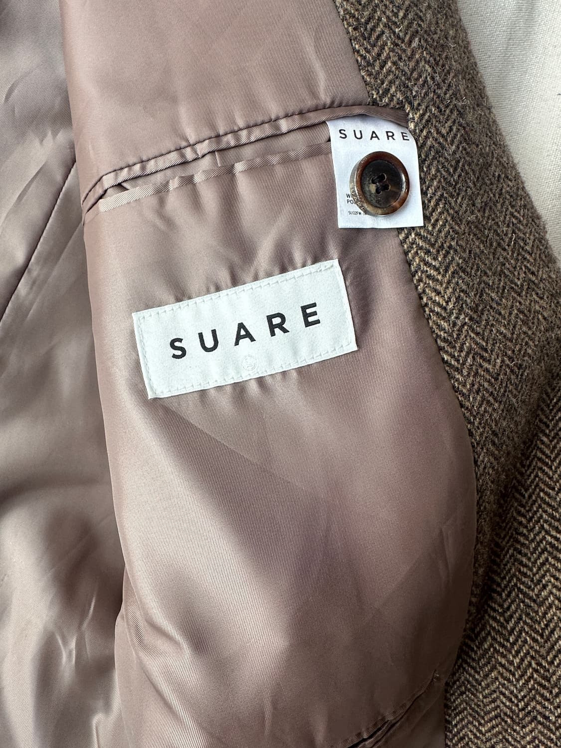 SUARE 수아레 헤링본 블레이저 105 상품이미지7