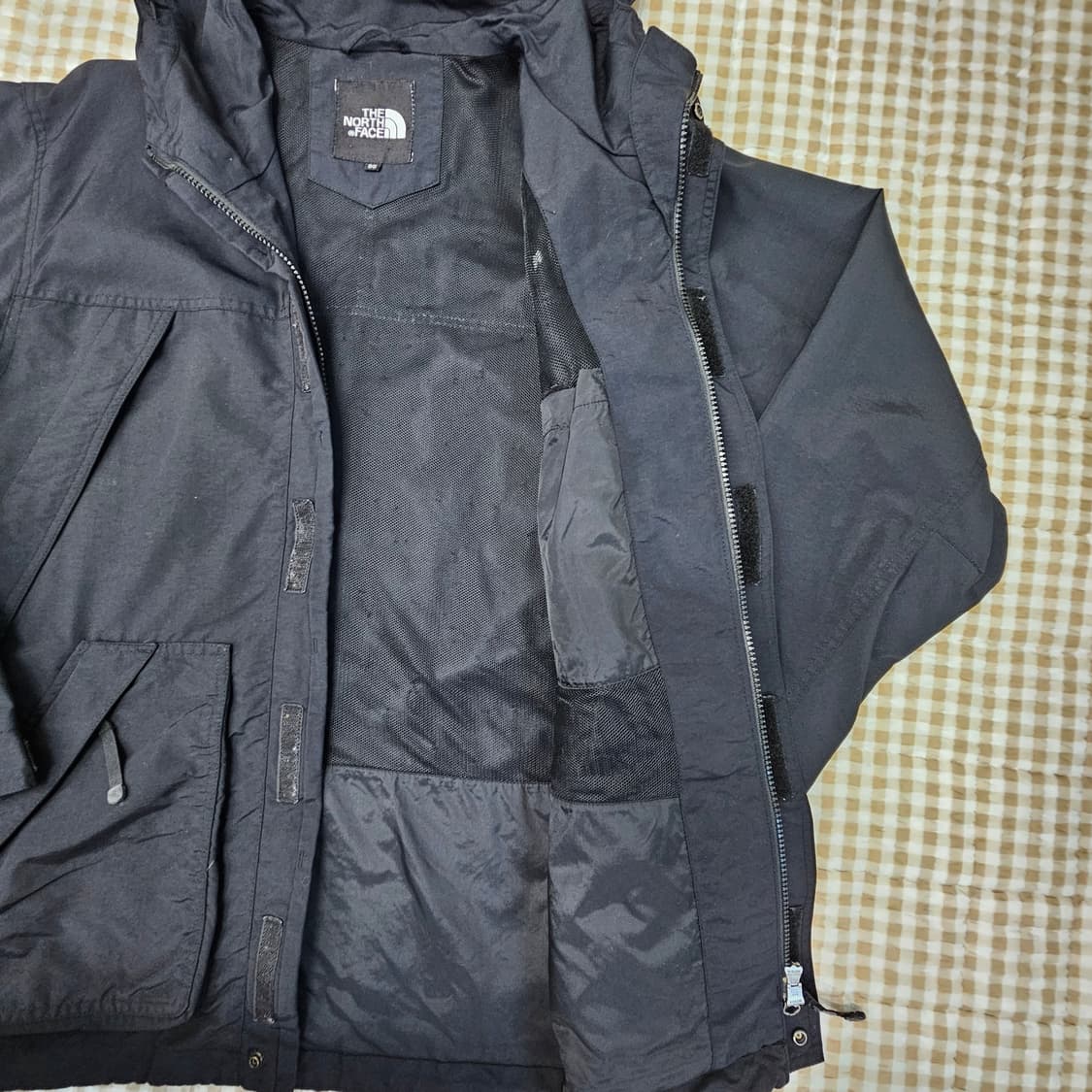 노스페이스 마운틴 후드집업 바람막이 자켓 남자100~105 상품이미지6