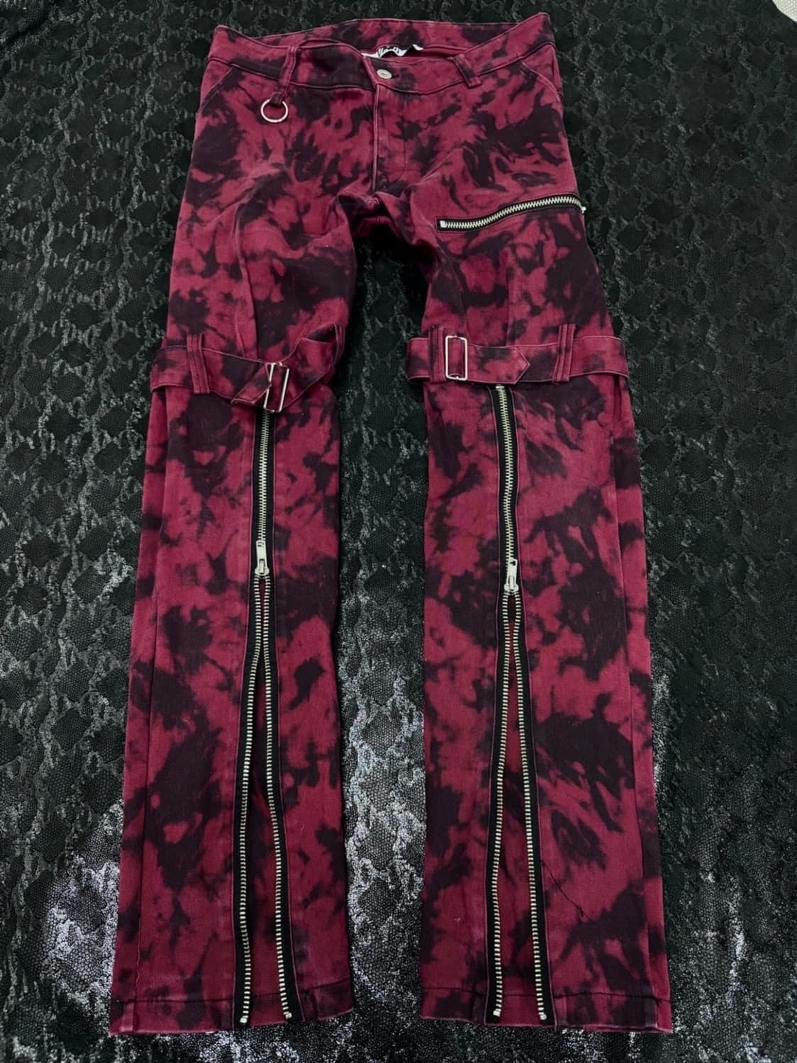 Bleach Washing Zipper Detail 상품이미지1