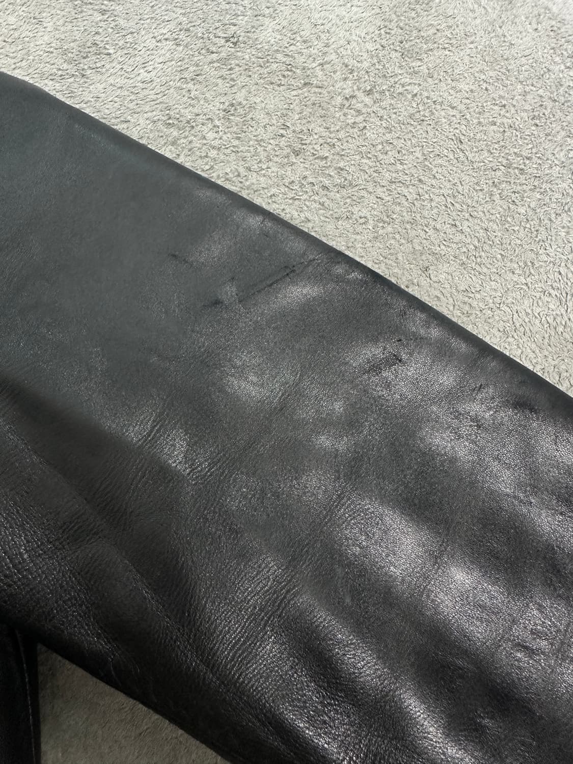 2000‘ Dolce&Gabbana 레더 봄버 자켓 L 상품이미지8