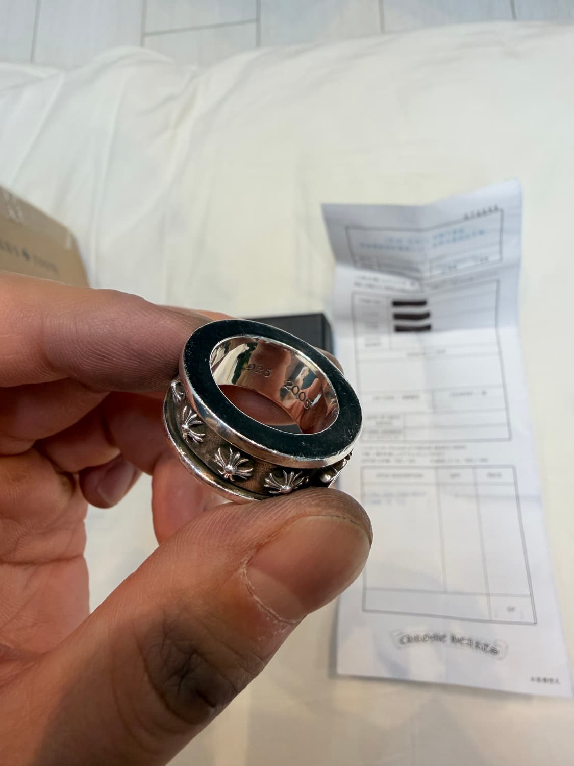 크롬하츠 퍽유 스피너링 us10 상품이미지2