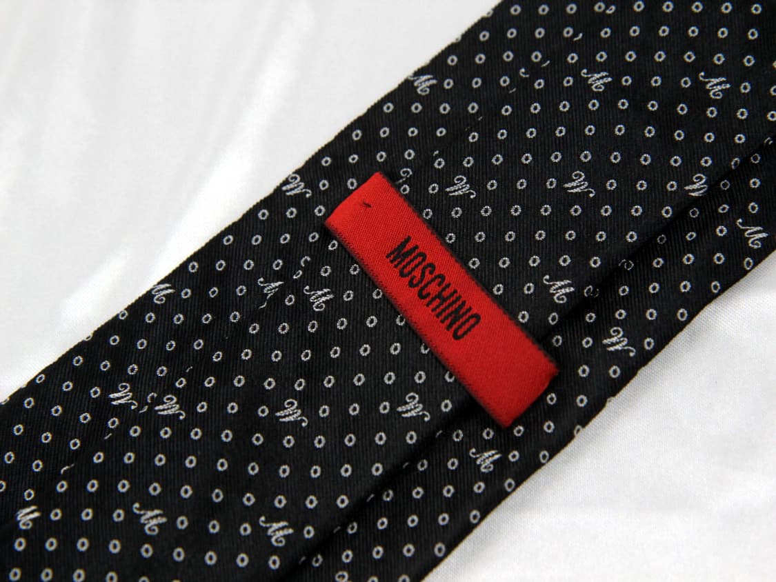 모스키노 8.4cm 미사용 신형 남자 명품 넥타이 상품이미지3