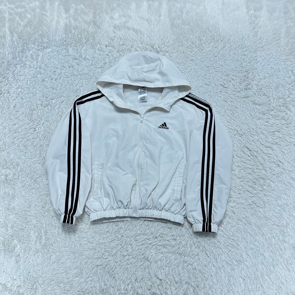 Adidas White Windbreaker 상품이미지4